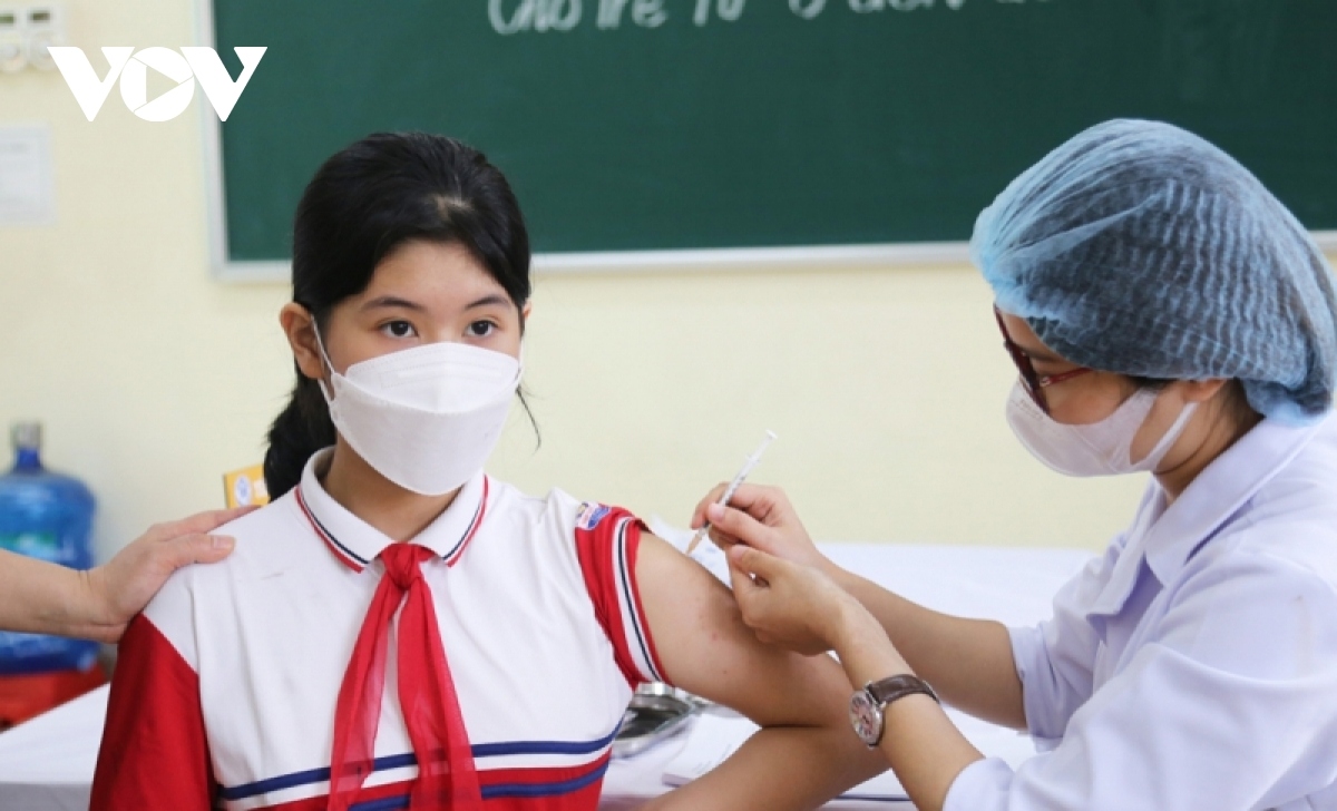 Hơn 150.000 trẻ từ 5 đến dưới 12 tuổi ở Hà Nội đã tiêm vaccine COVID-19