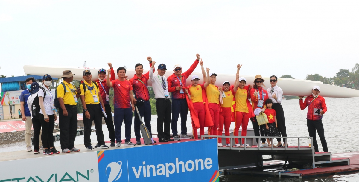 SEA Games 31: Việt Nam tiếp tục áp đảo trong môn đua thuyền Canoeing/Kayak