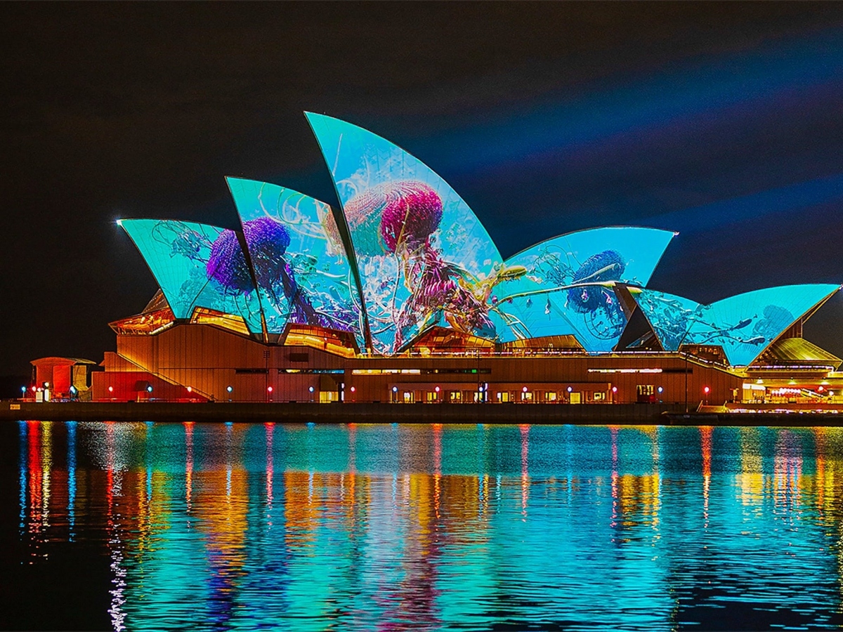 Lễ hội ánh sáng Vivid Sydney trở lại tại Australia