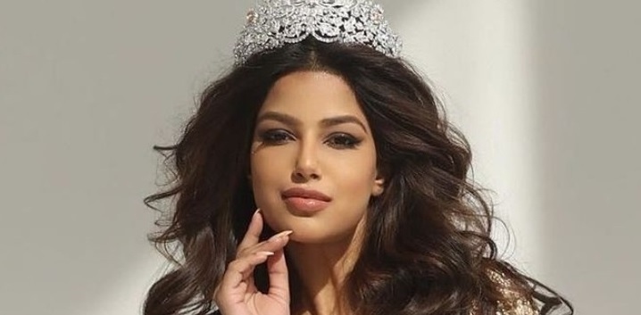 Miss Universe 2021 Harnaaz Kaur Sandhu là khách mời tại Hoa hậu Hoàn vũ Việt Nam