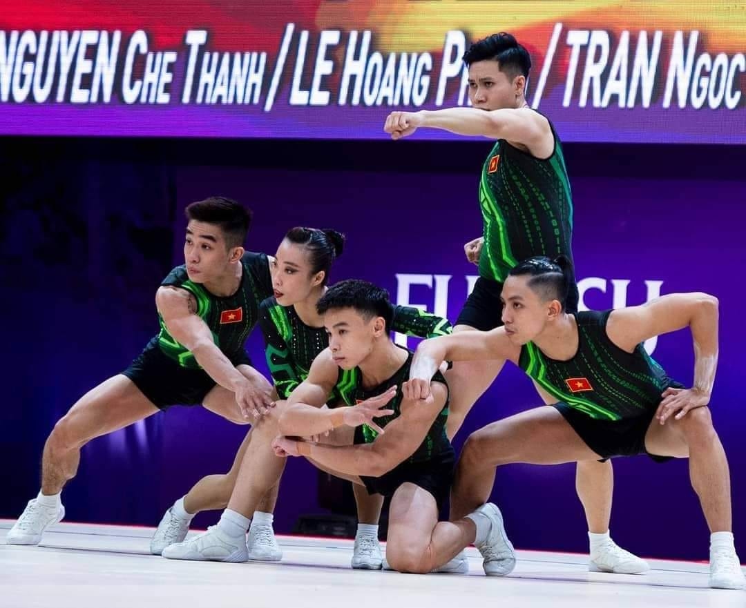 Việt Nam giành HCV lịch sử ở giải vô địch Aerobic thế giới