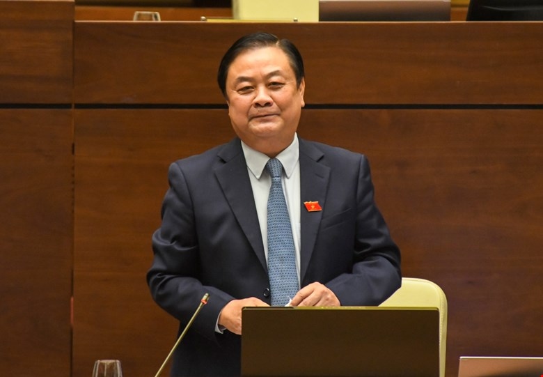 Quốc hội chất vấn Bộ trưởng Bộ NN-PTNT Lê Minh Hoan
