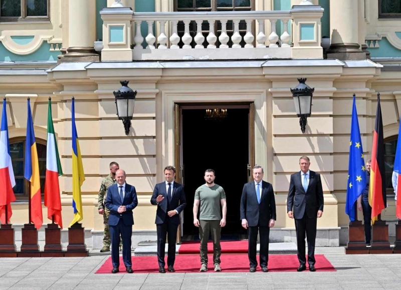 Lãnh đạo Châu Âu ủng hộ trao cho Ukraine tư cách ứng cử viên gia nhập EU