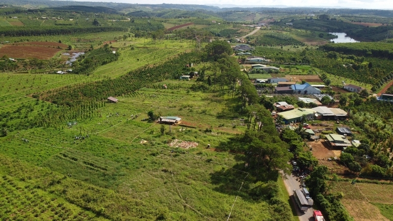 Cưỡng chế giải tỏa 35 ha đất rừng bị lấn chiếm trái phép ở Đắk Nông