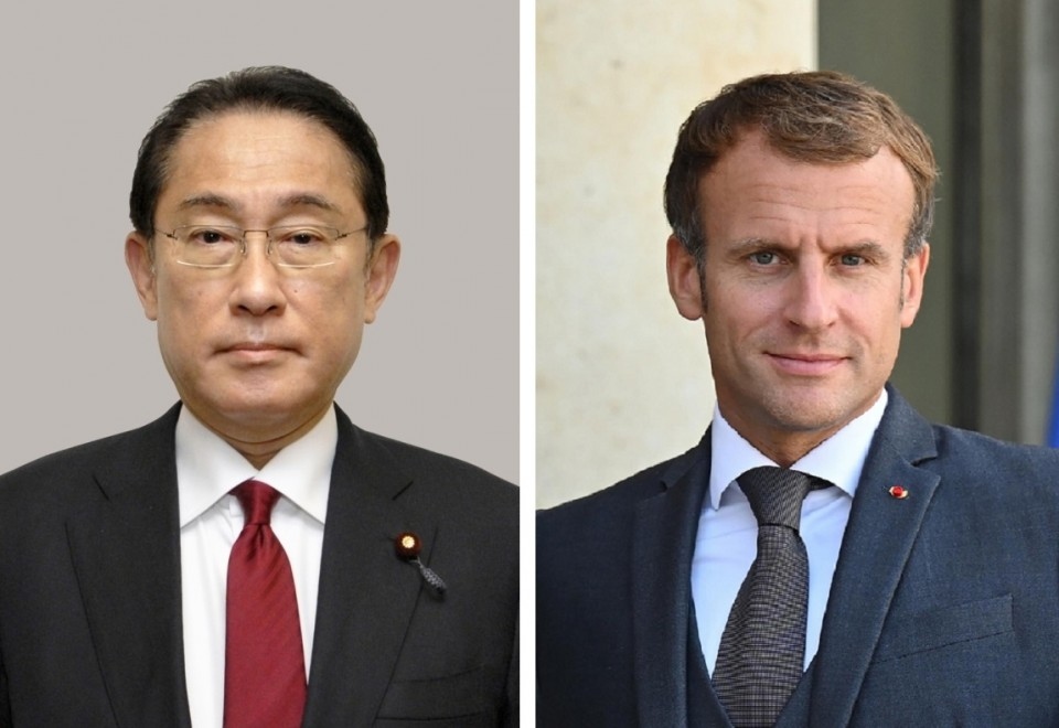 Nhật Bản, Pháp cam kết hợp tác chặt chẽ trong vấn đề Ukraine, Ấn Độ Dương-Thái Bình Dương