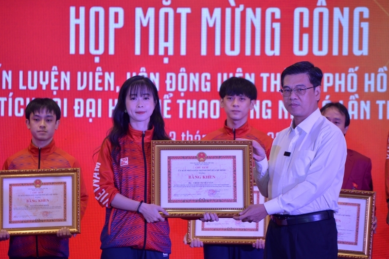 TP.HCM vinh danh huấn luyện viên, vận động viên thi đấu xuất sắc tại SEA Games 31