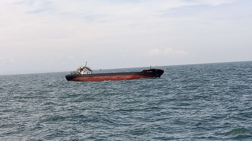 Đảm bảo an toàn hàng hải tại vị trí tàu Nam Thịnh 126 chìm