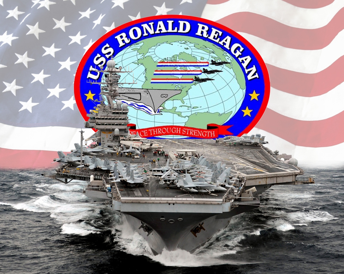 Sức mạnh của tàu sân bay USS Ronald Reagan