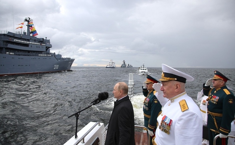Nga tổ chức lễ duyệt binh kỷ niệm ngày Hải quân