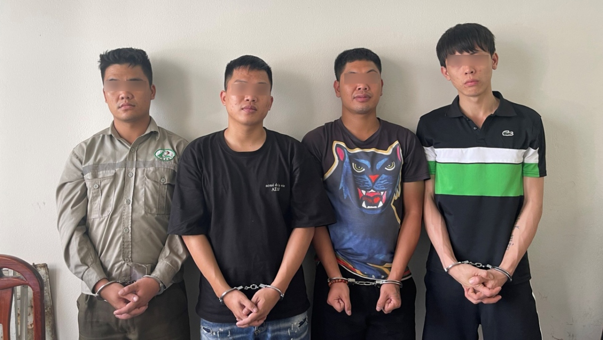 Tổ chức "tiệc ma túy", 4 thanh niên bị bắt giữ