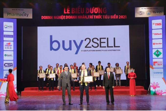 Buy2sell đạt top 100 doanh nghiệp được tin cậy nhất Việt Nam