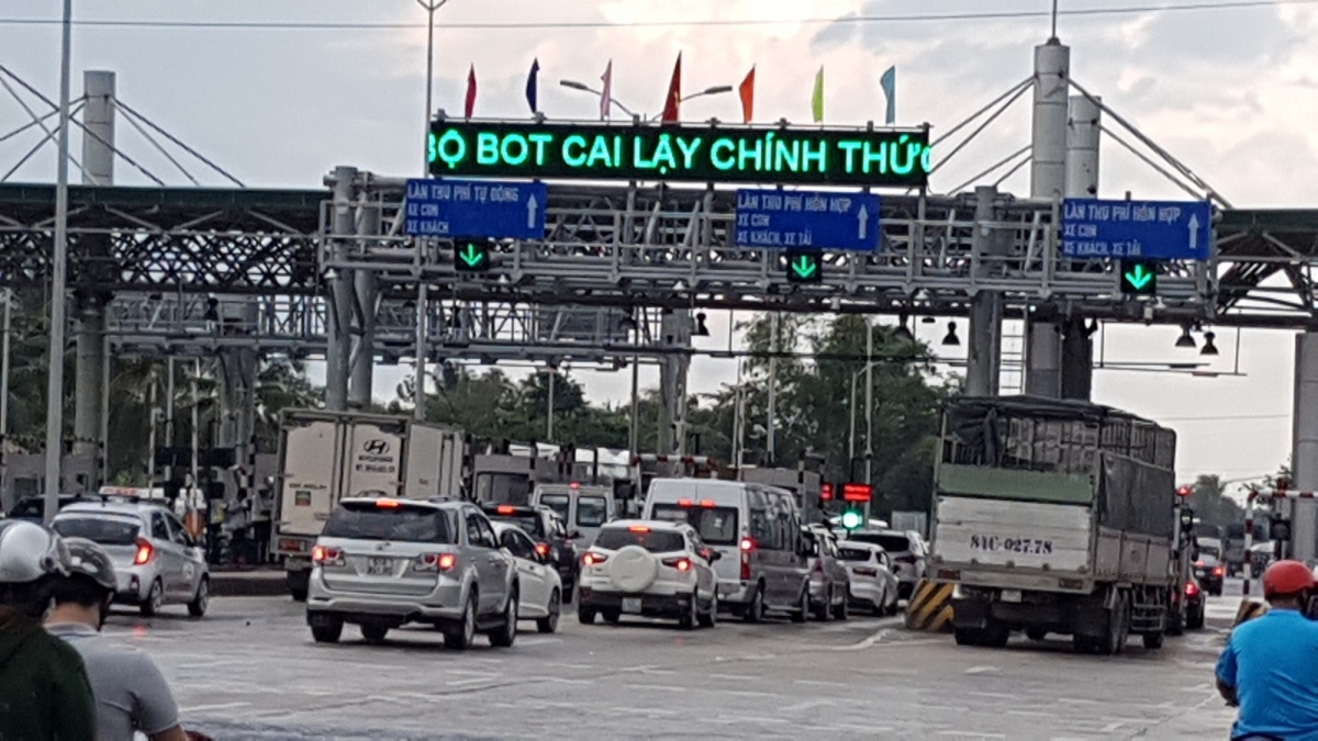 Trạm BOT Cai Lậy - Tiền Giang sắp được thu phí trở lại