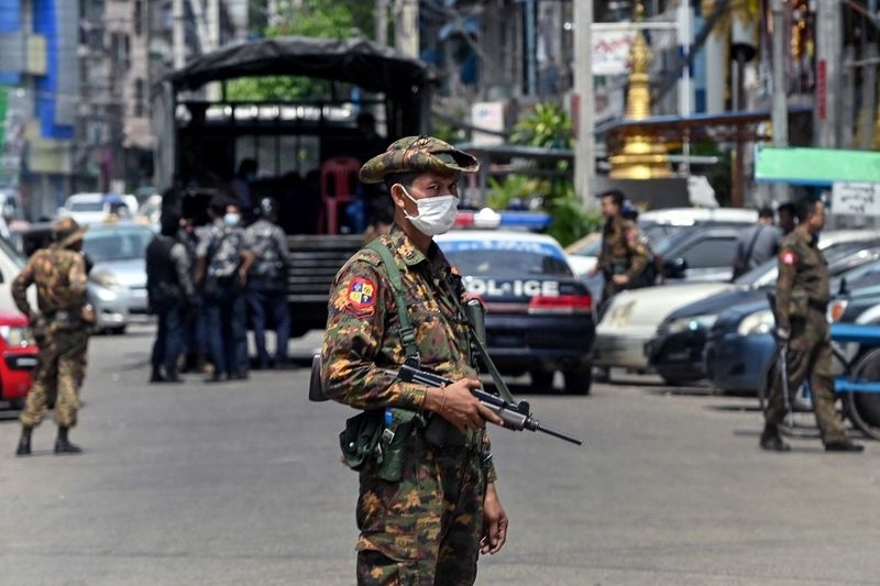 Đánh bom ở trung tâm Yangon, Myanmar khiến 13 người thương vong