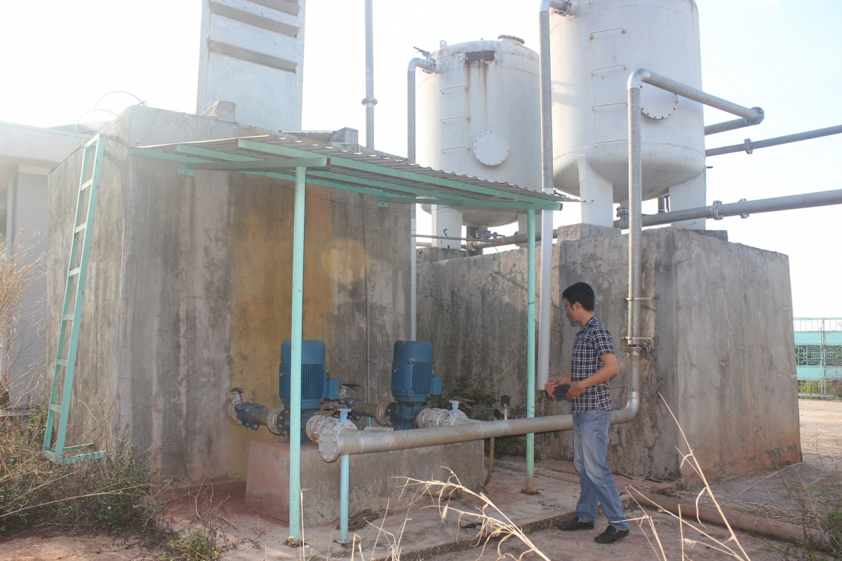 Nhiều công trình nước sinh hoạt tại Bắc Giang hoạt động cầm chừng 