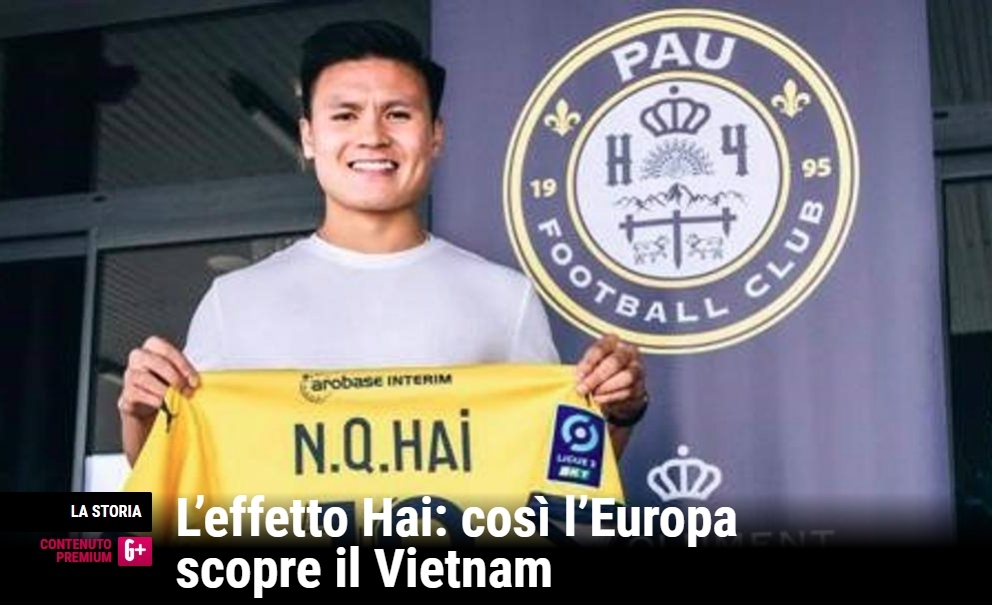 Báo thể thao hàng đầu châu Âu ca ngợi “hiệu ứng Quang Hải” ở Pau FC