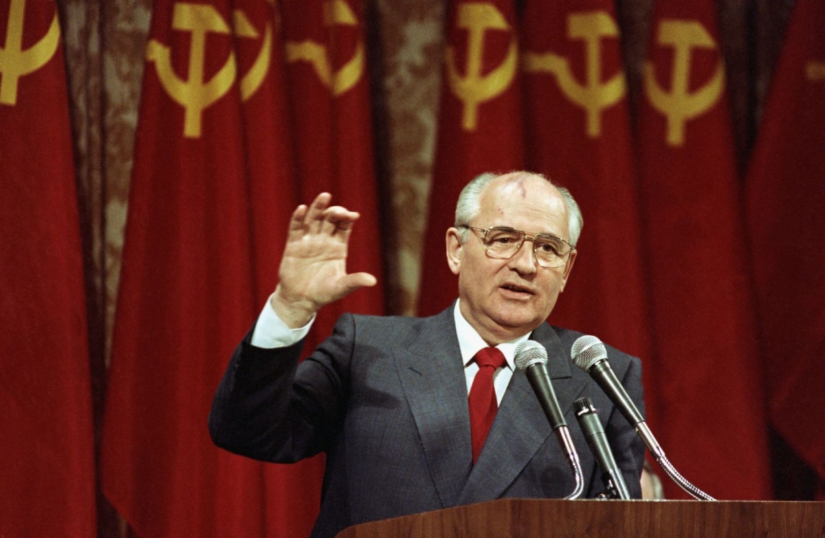 Một số hình ảnh ông Gorbachev trong sự nghiệp chính trị của mình