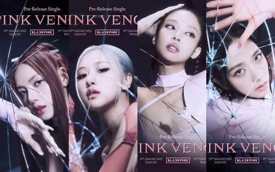 BLACKPINK "gây bão" với loạt ảnh mới cho ca khúc "Pink Venom"