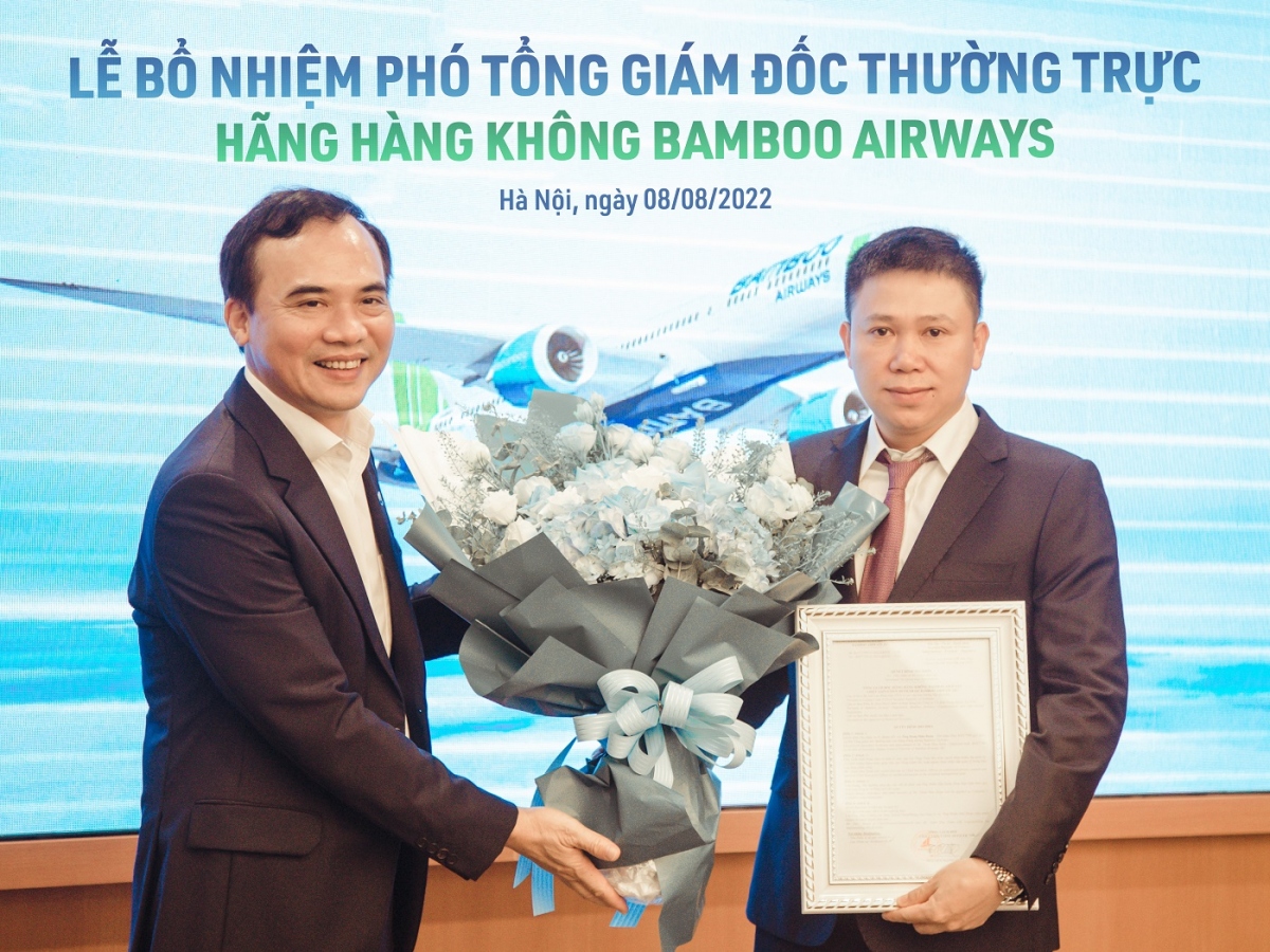 Bamboo Airways bổ nhiệm Phó tổng Giám đốc Thường trực mới