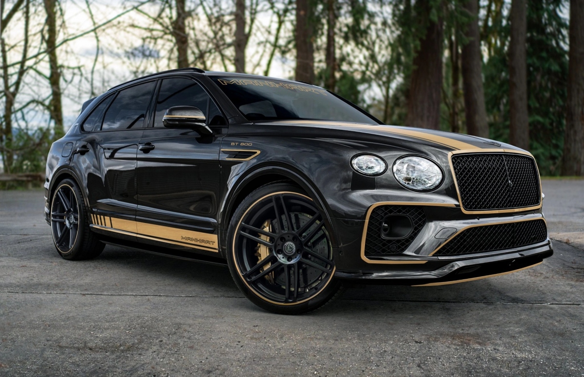 Bentley Bentayga được nâng cấp với động cơ 810 mã lực của Manhart