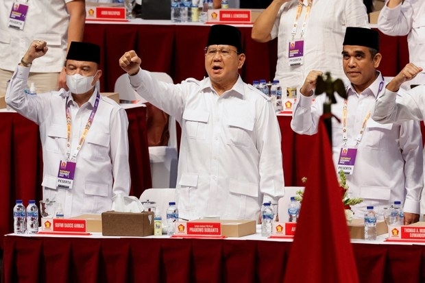 Bộ trưởng Quốc phòng Indonesia lần thứ 3 ra tranh cử tổng thống