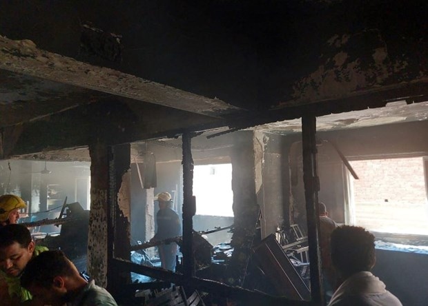 Hỏa hoạn tại nhà thờ ở Ai Cập, hơn 80 người thương vong