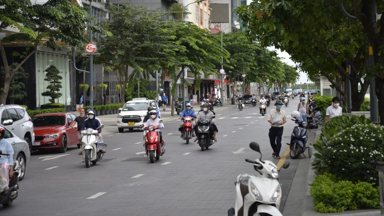 Điều chỉnh giao thông trên đường Nguyễn Huệ ở TP.HCM vào ngày 6/8