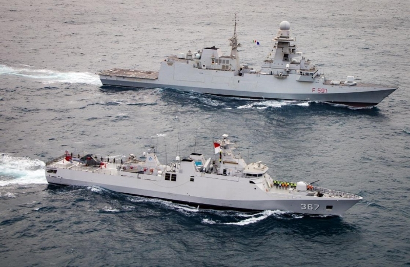 Indonesia và EU lần đầu diễn tập hải quân chung