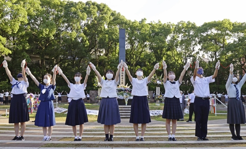 Nhật Bản tưởng niệm 77 năm vụ Nagasaki bị ném bom nguyên tử