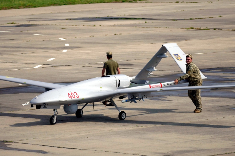 Nga tuyên bố bắn hạ UAV Bayraktar gần nhà máy Zaporizhzhia