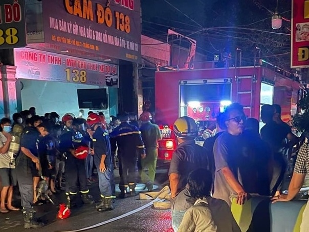 Đã dập tắt đám cháy quán karaoke tại Đồng Nai
