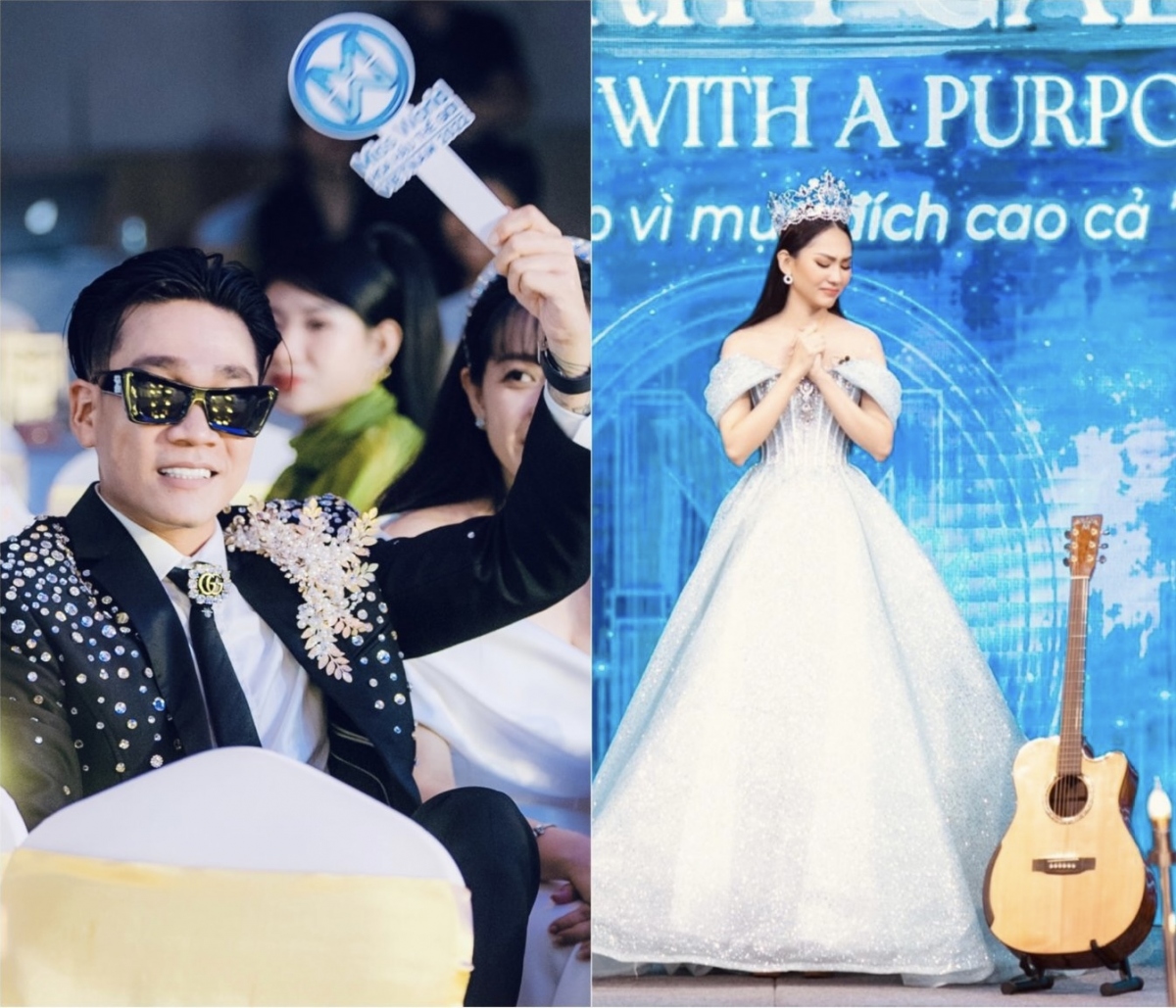 Wowy tiếc nuối khi vụt mất đàn guitar của Hoa hậu Mai Phương trong buổi đấu giá