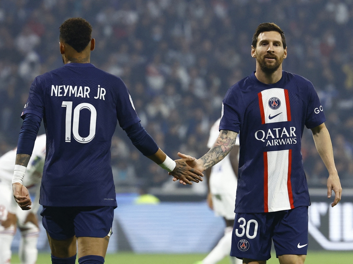 Neymar kiến tạo cho Messi ghi bàn, PSG thắng trận đại chiến với Lyon