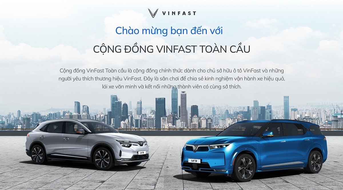 Vinfast ra mắt Cộng đồng VinFast toàn cầu