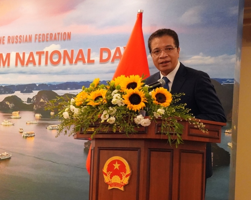 Đại sứ quán Việt Nam tại Nga long trọng kỷ niệm 77 năm Quốc khánh