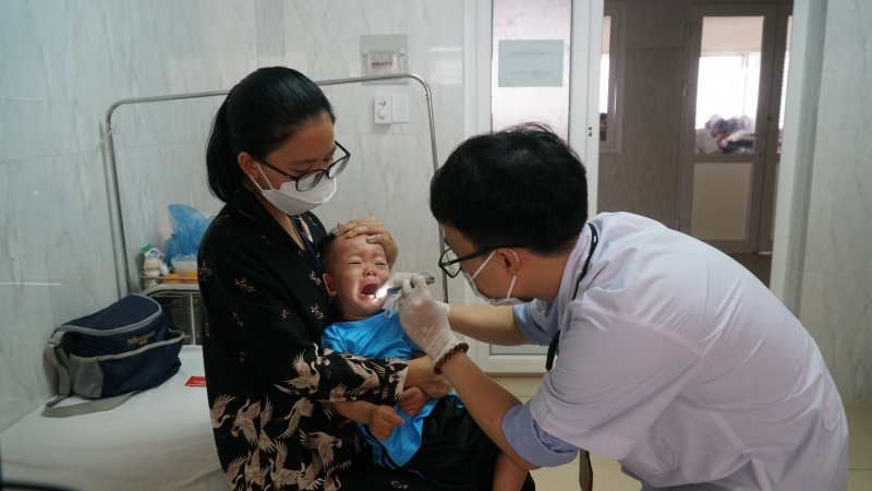 Bệnh tay chân miệng gia tăng ở Đắk Lắk