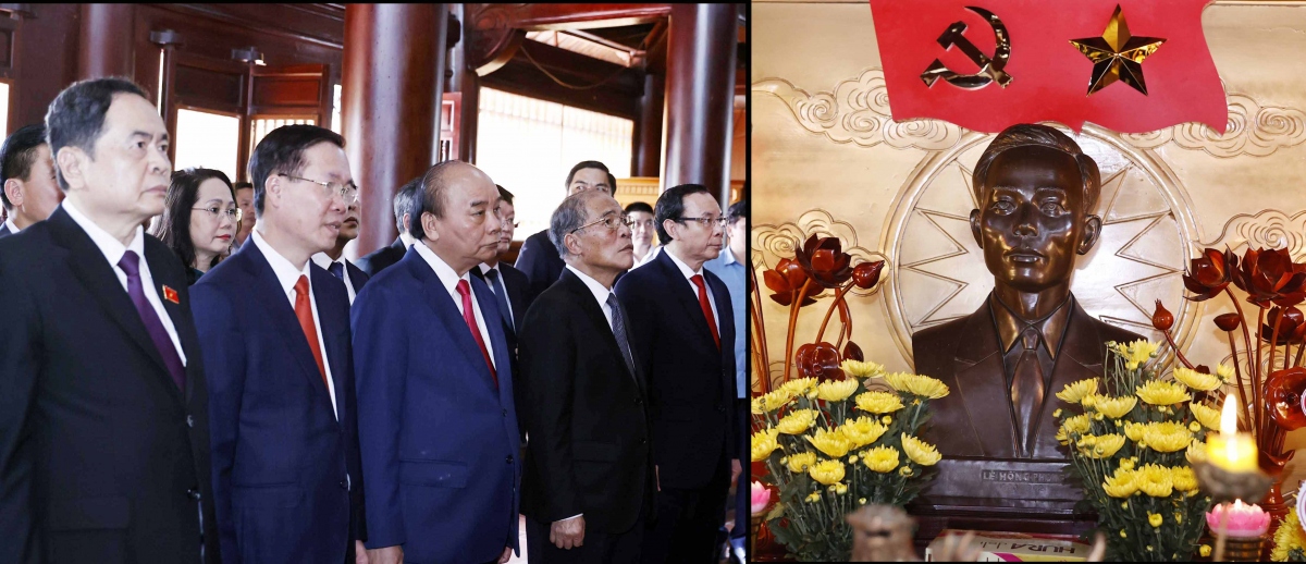 Chủ tịch nước dự Lễ kỷ niệm 120 năm ngày sinh Tổng Bí thư Lê Hồng Phong