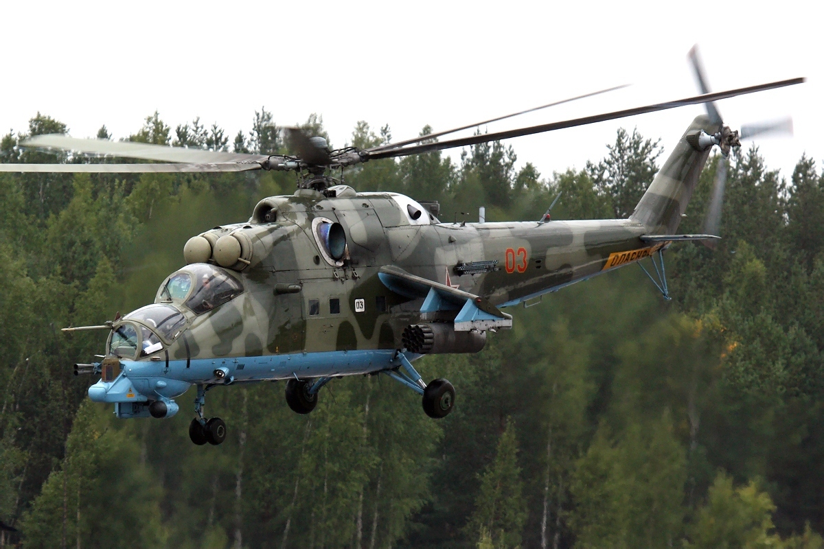 Những trực thăng đáng gờm cả Nga và Ukraine sử dụng trong trận không chiến
