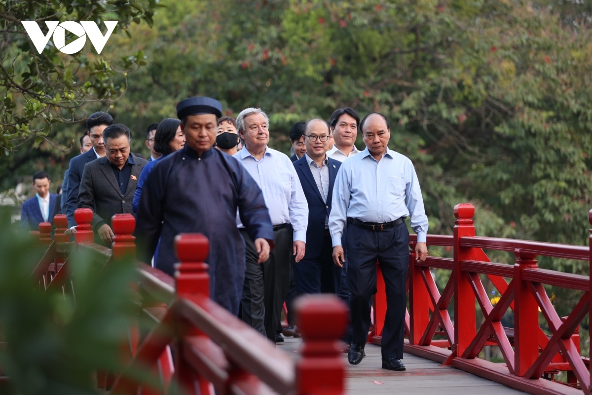 Toàn cảnh chuyến thăm chính thức Việt Nam của Tổng thư ký LHQ António Guterres