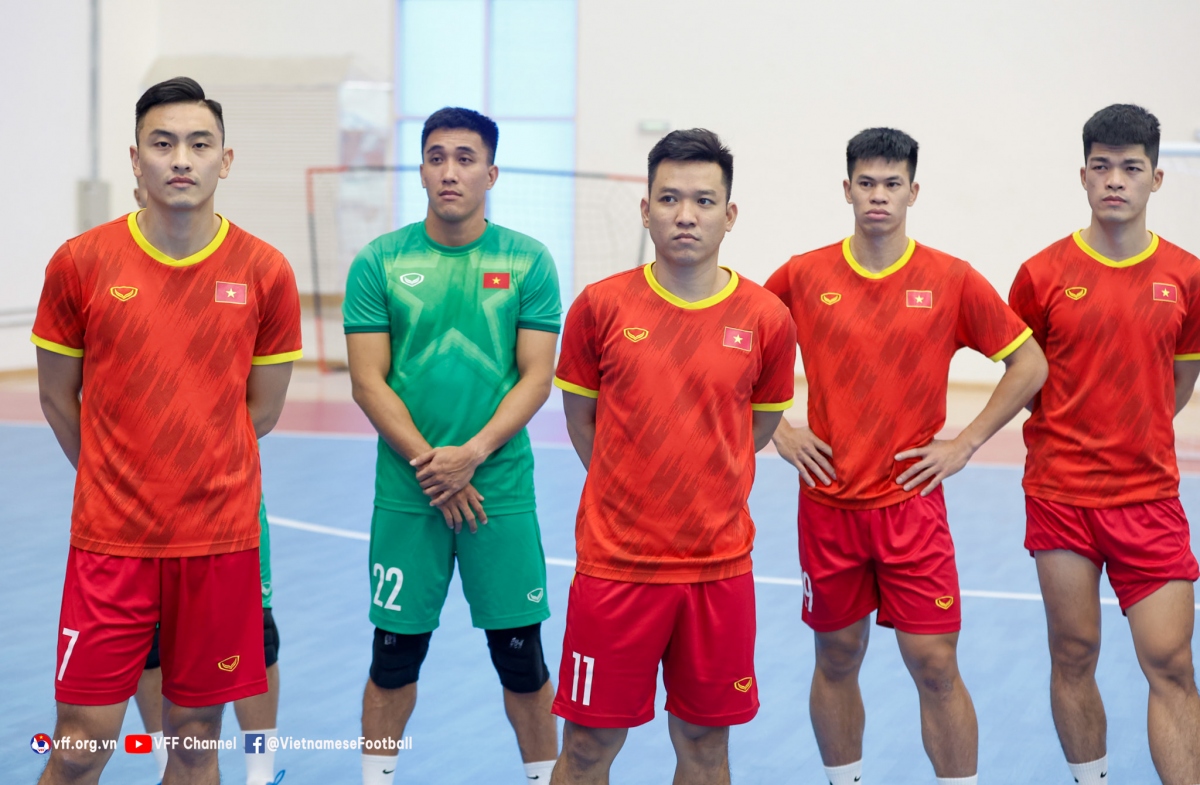 ĐT Futsal Việt Nam sẵn sàng đọ sức với ĐT Nhật Bản ở giải châu Á