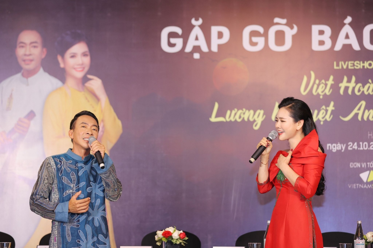 NSƯT Việt Hoàn “kết duyên” với Lương Nguyệt Anh, bắt tay làm liveshow chung