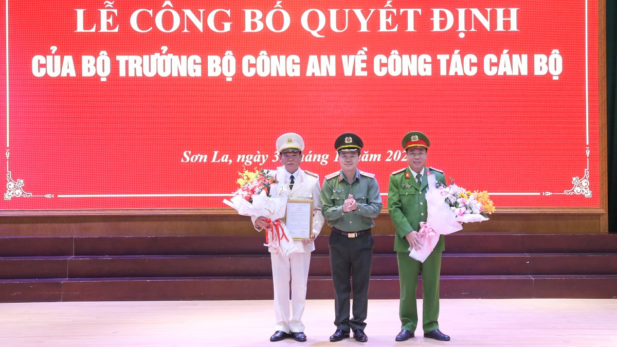 Thượng tá Trần Thanh Sơn giữ chức Phó Giám đốc Công an tỉnh Sơn La