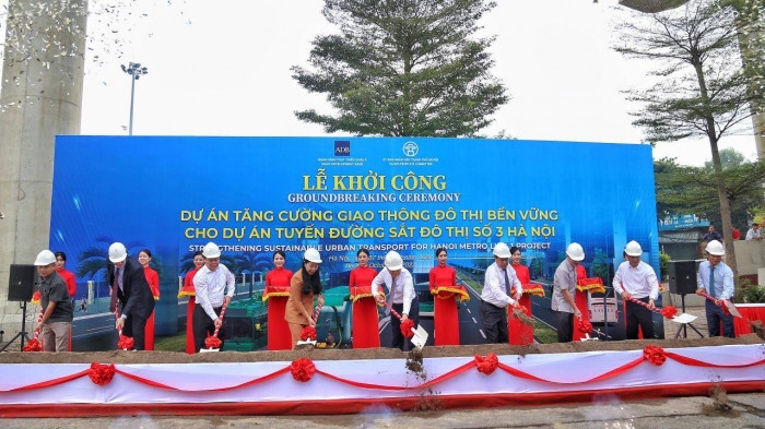 Khởi công dự án tăng cường giao thông cho tuyến Metro Nhổn-Ga Hà Nội