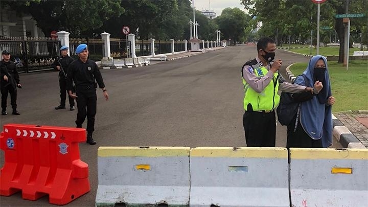 Indonesia thông tin về đối tượng chĩa súng gần Dinh Tổng thống