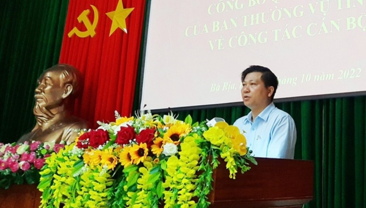 Phê chuẩn miễn nhiệm Phó Chủ tịch UBND tỉnh Bà Rịa - Vũng Tàu Trần Văn Tuấn