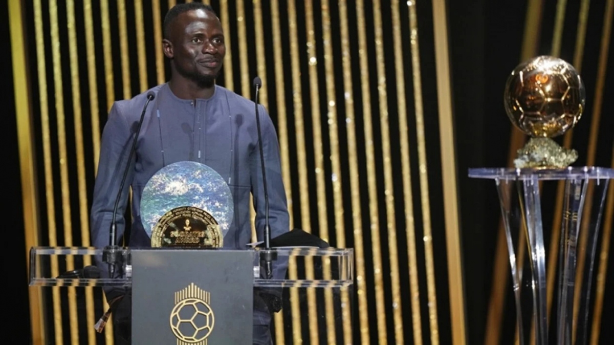 Sadio Mane nhận danh hiệu ý nghĩa ở lễ trao giải Quả bóng vàng 2022