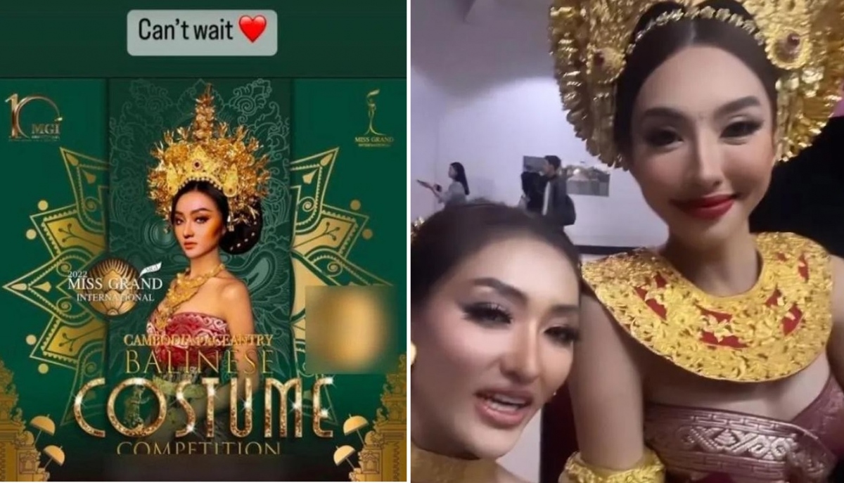 Vẻ đẹp sắc sảo của Hoa hậu Campuchia phải xin lỗi Thùy Tiên vì ảnh chế gương mặt