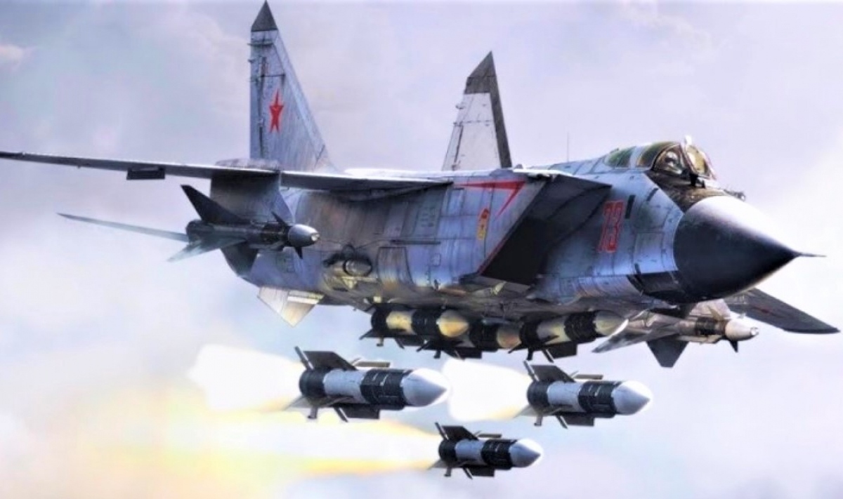 Sự kết hợp lợi hại của tiêm kích MiG-31 và tên lửa “sát thủ” R-37M