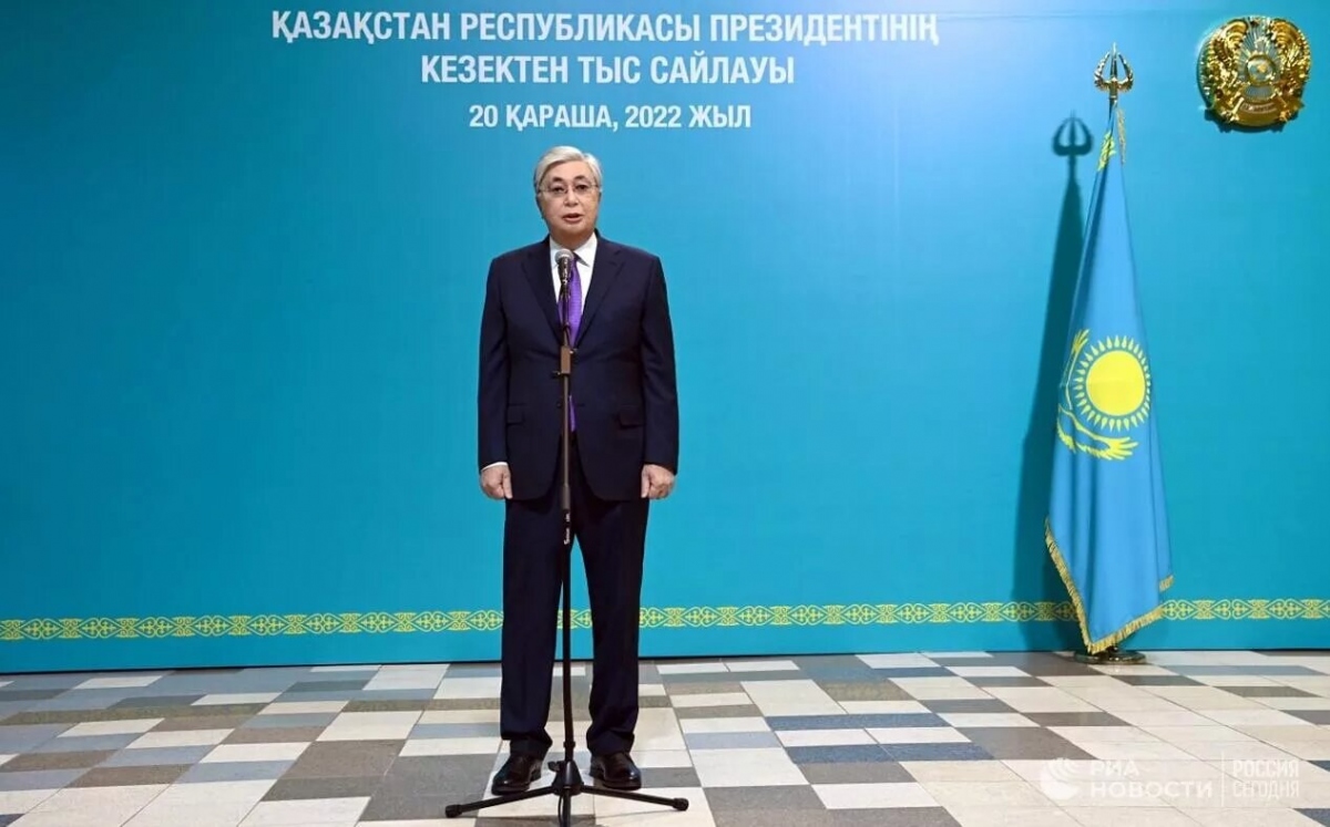 Tổng thống Tokayev đang chiến thắng trong cuộc bầu cử trước hạn ở Kazakhstan
