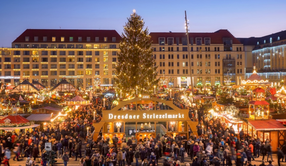 Đức mở cửa khu chợ Giáng sinh lâu đời nhất châu Âu