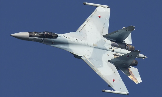 Nga công bố video tiêm kích Su-35S phóng tên lửa bắn hạ chiến đấu cơ Ukraine